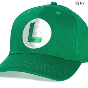 Luigi Green Costume Baseball Cap